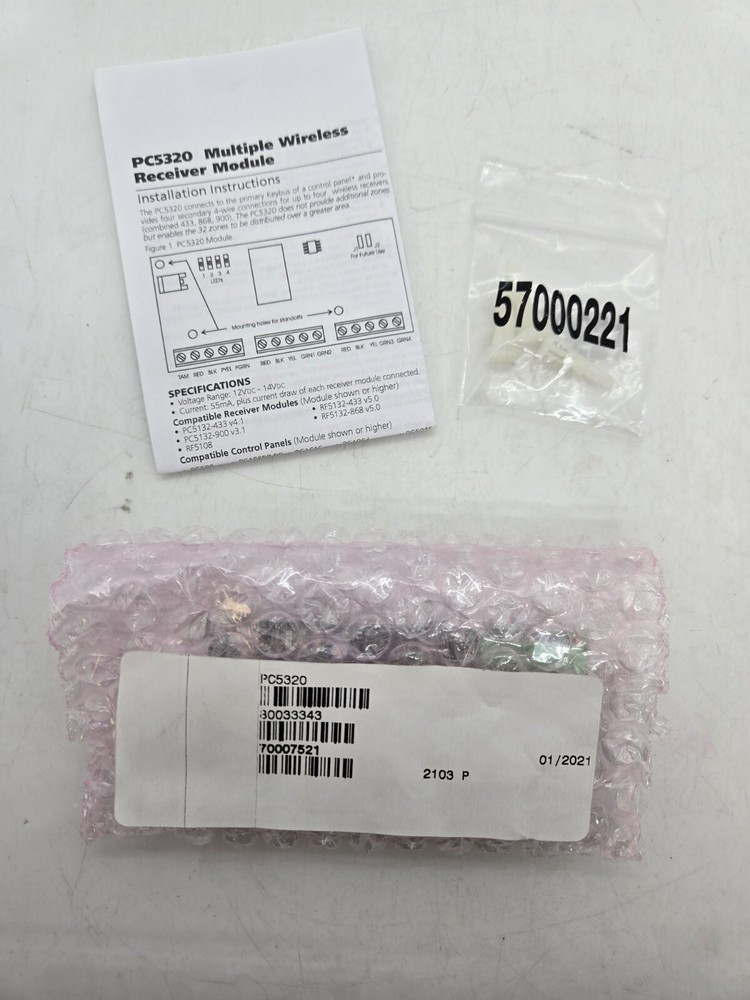 DSC PC5320 PowerSeries Multiple Wireless Receiver Module  FAST FREE SHIPPING c