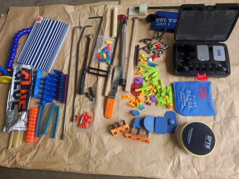 pdr kit for paintless dent removal tool