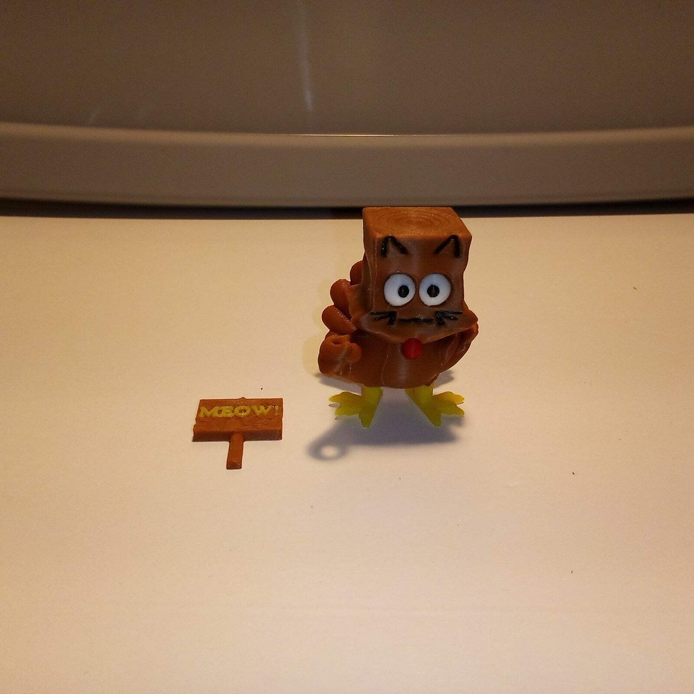 3D Printed Meow Turkey