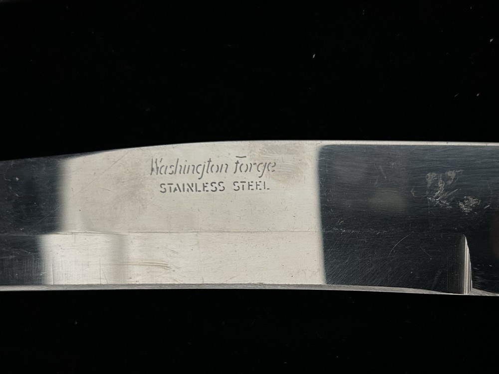 Antique Yellow Bakelite Carving Set