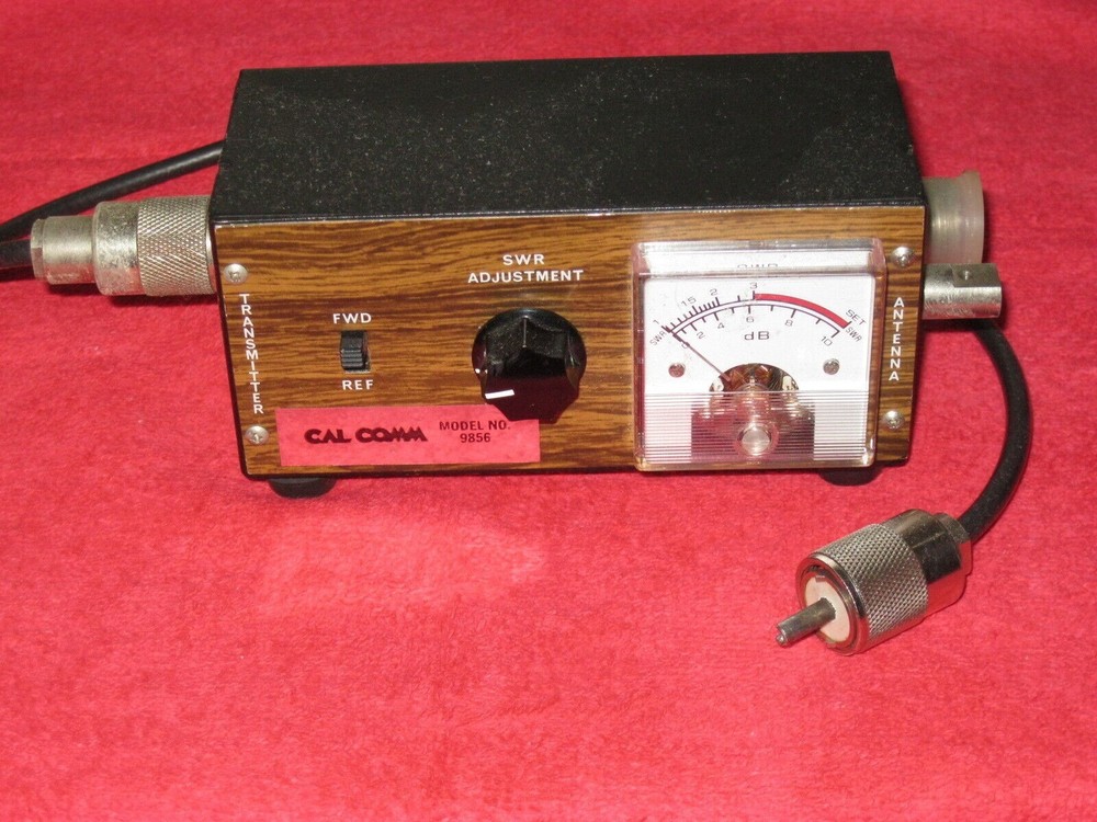 CAL COMM MODEL 9856 SWR dB METER