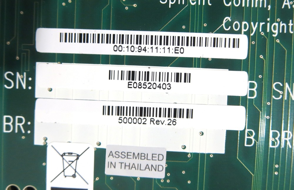 SPIRENT 500002 MAX IP 1GPS GENERATOR / ANALYZER MODULE, OC12V3