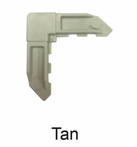 Tan External Screen Frame Corners (24 Pack)