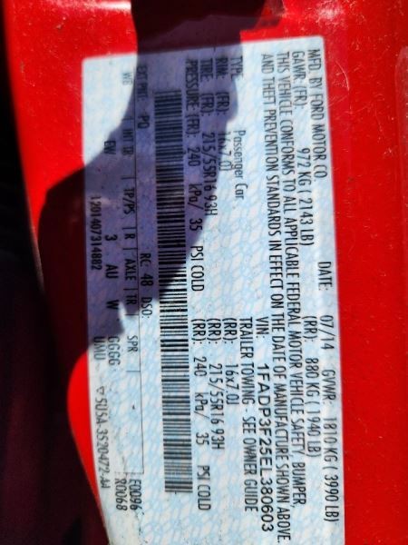 2014 Ford Focus Front 4.2" Dash Display Screen w/Sync from 01/02/14