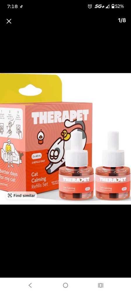 Therapet 60 Day Calming Diffuser Helps With Stress, Pee Spraying, & Aggression