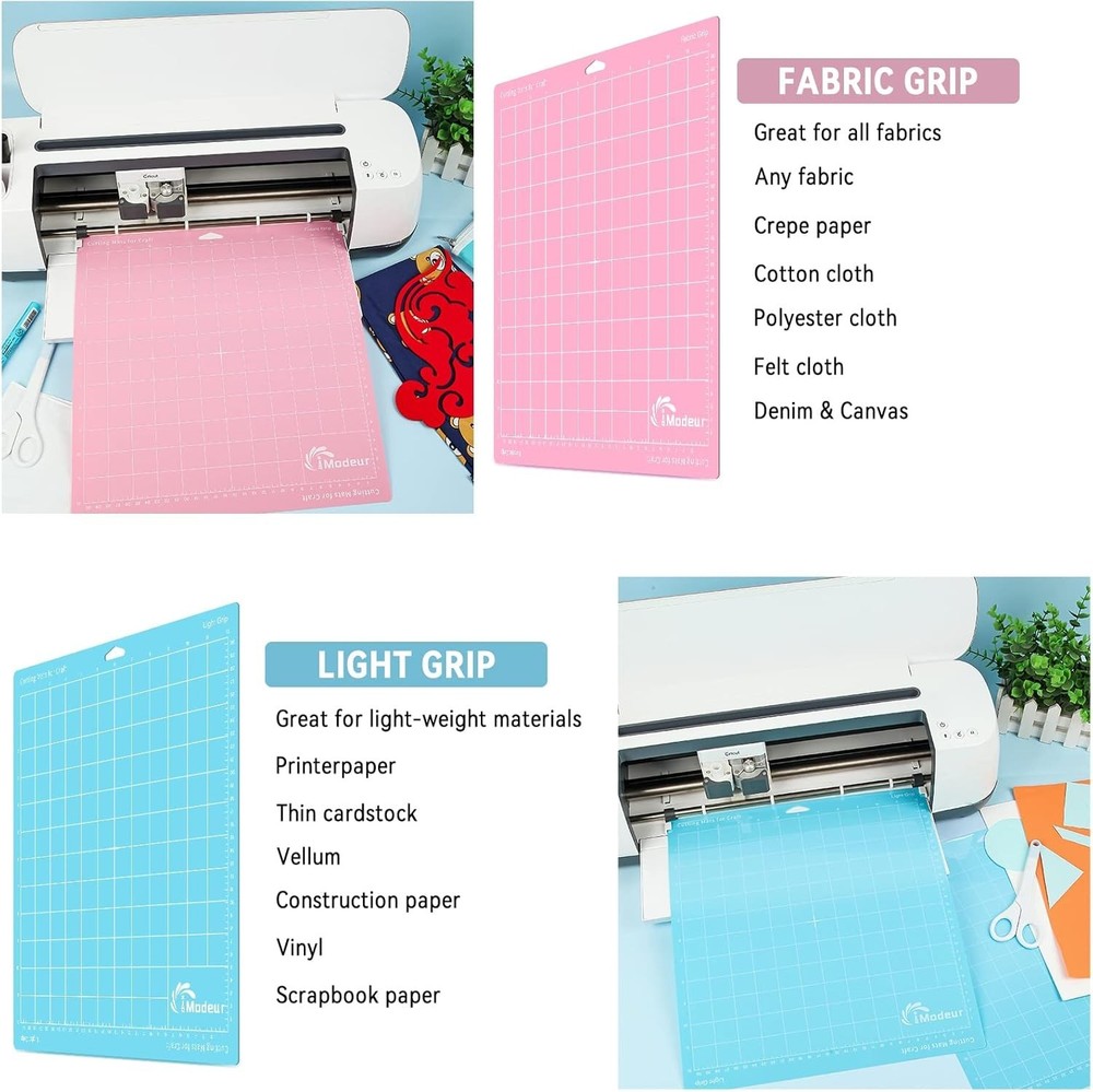Complete Crafting Solution: 10 Pack 12"x12" Cutting Mats with Protective Film