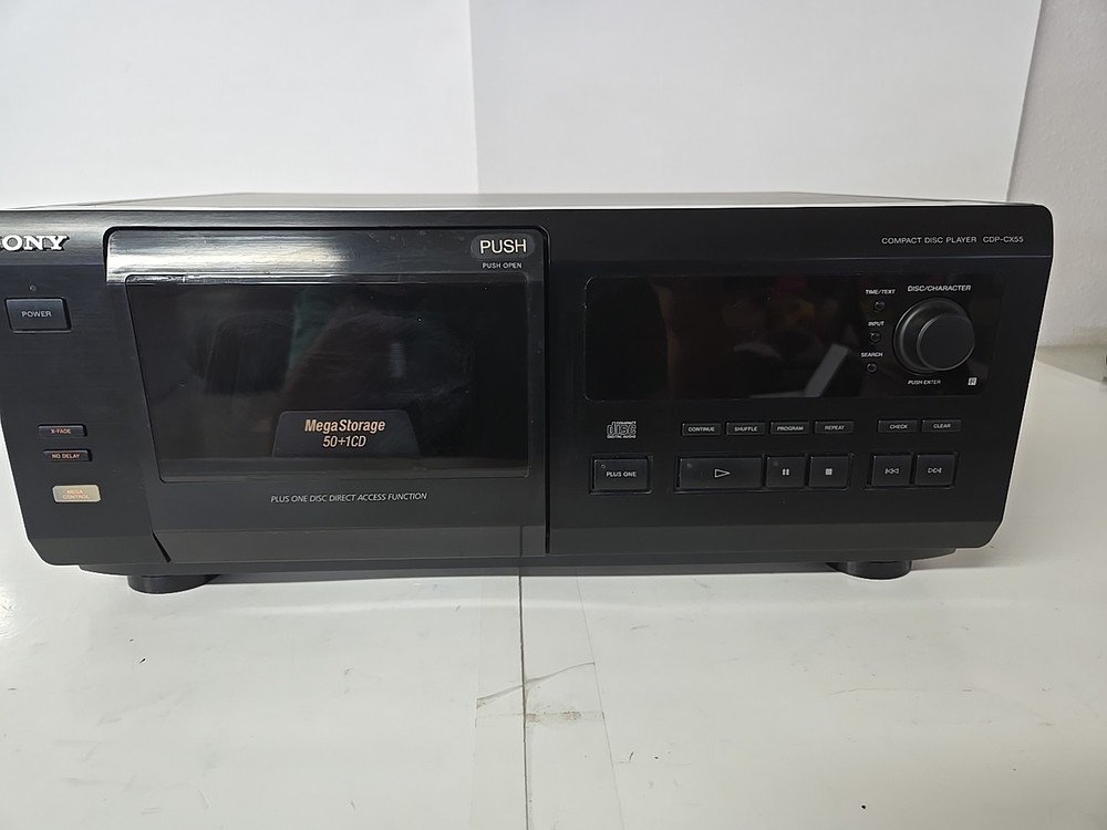 Sony CDP-CX55 50+1 Disc CD Changer/Player *Tested*
