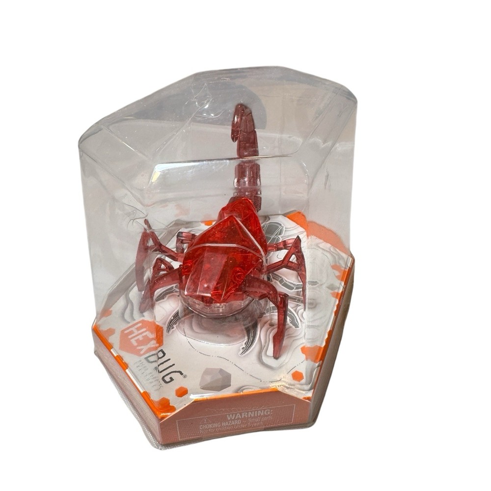 HEXBUG Red SCORPION Mechanicals Micro Robotic Bug Creature NEW/SEALED