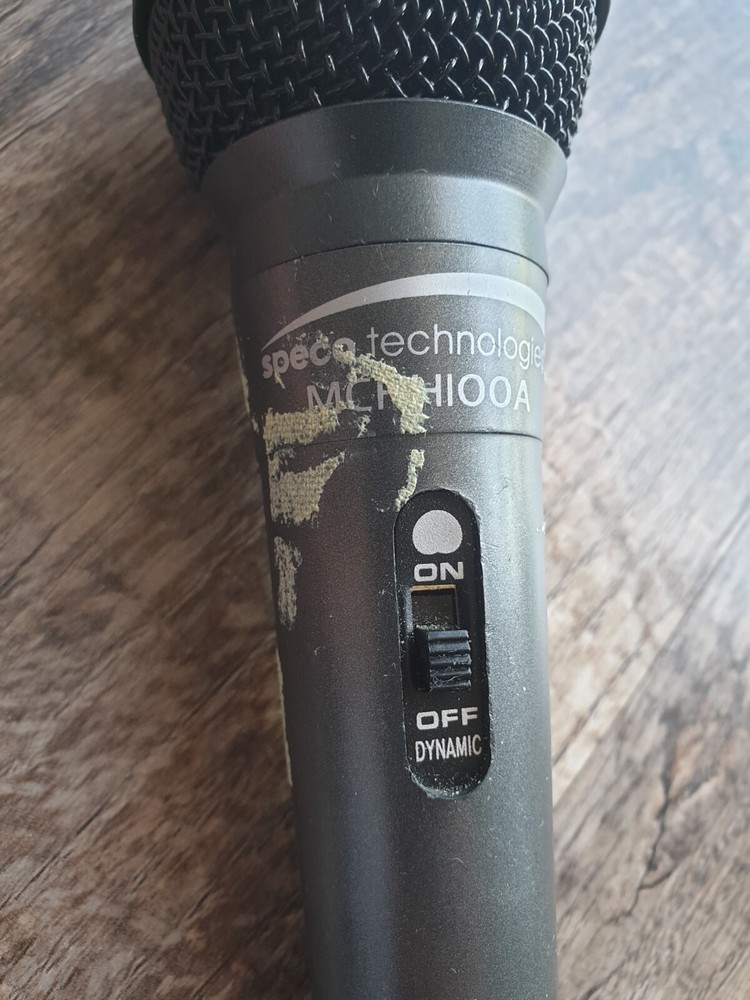 Speco Technologies MCHH100A Microphone Dynamic Handheld