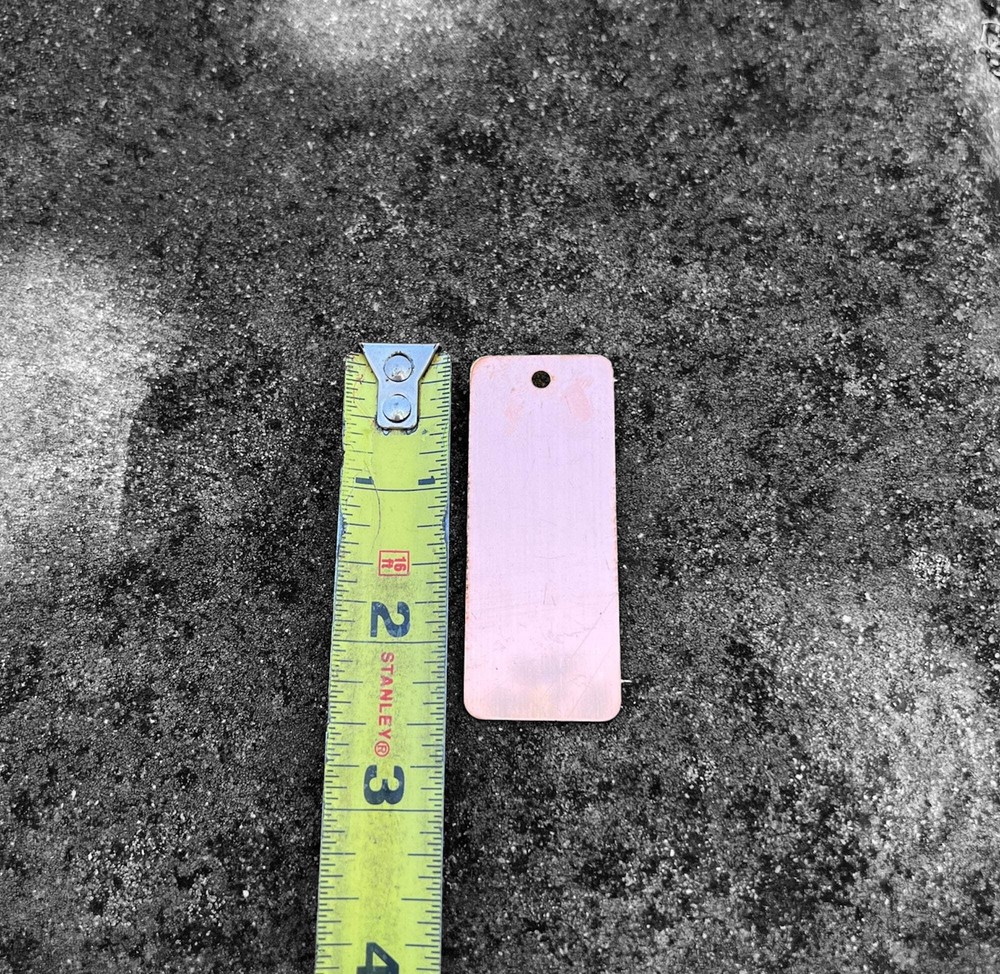 Raw 16oz Copper Connectors 1"x 2.5" (10/Pack)