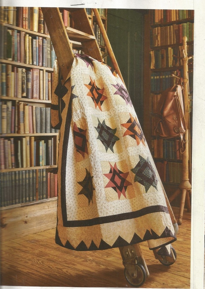 A0378  STAR STUDY QUILT PATTERN/INSTRUCTIONS