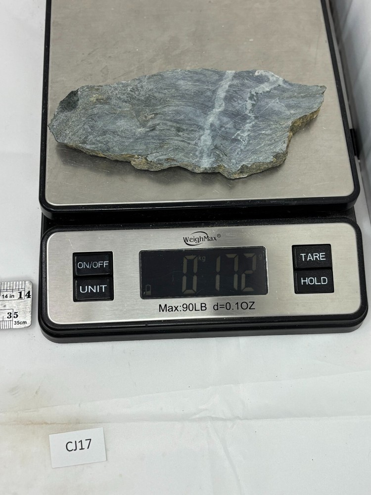 Cali Wavey Jade slab Cabbing Lapidary Carving Combo Ship Available