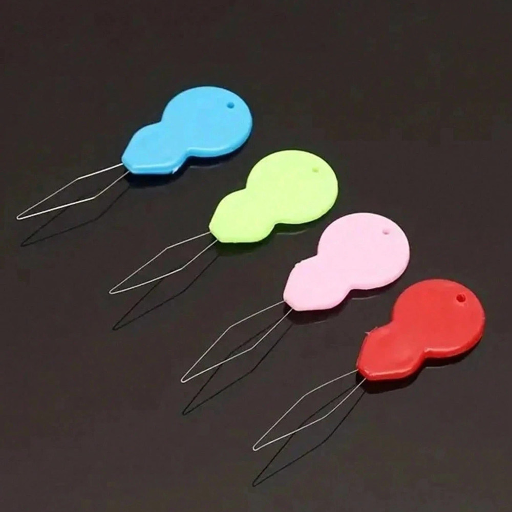 Plastic Needle Threader Sewing Machine Hand Sewing Quilting Craft DIY Tool US