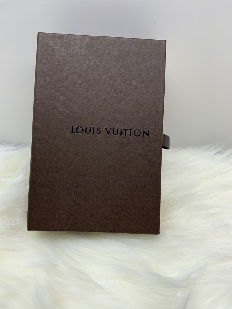 Louis Vuitton Brown Box 6.5” x 3.5” Already AUTHENTICATED !!