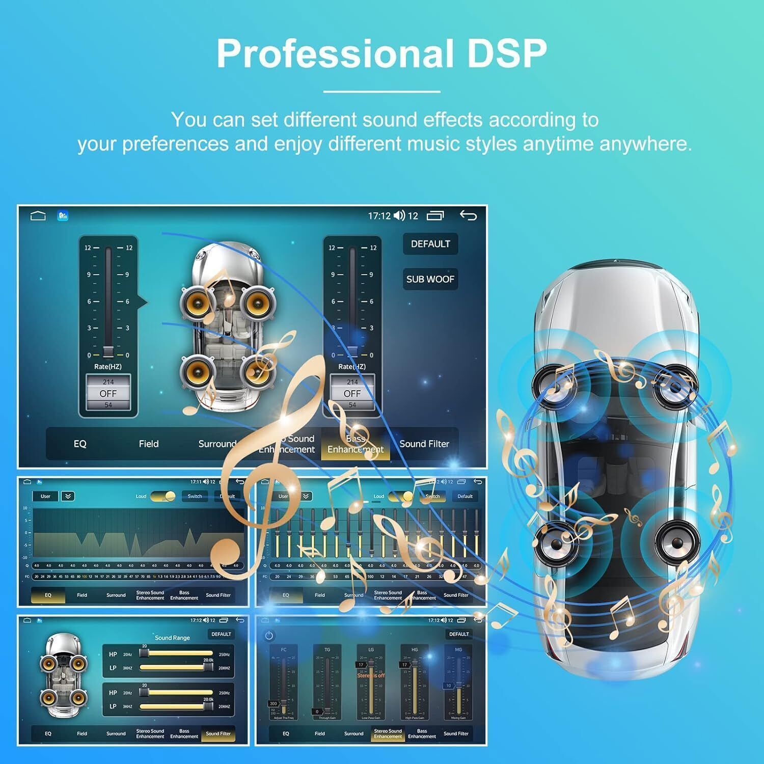 For 2003-2006 Chevrolet Tahoe Silverado Android 13 CarPlay Car Radio GPS Stereo