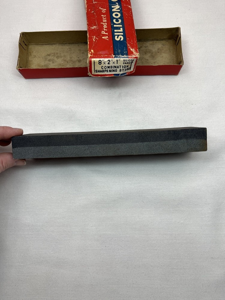 Silicon Carbide Combination Sharpening Stone 8” X 2” X 1”