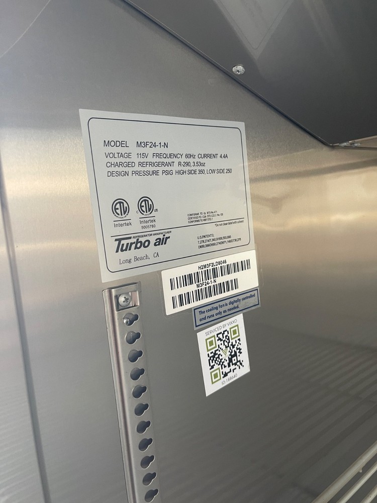 Turbo Air M3F241N Freezer