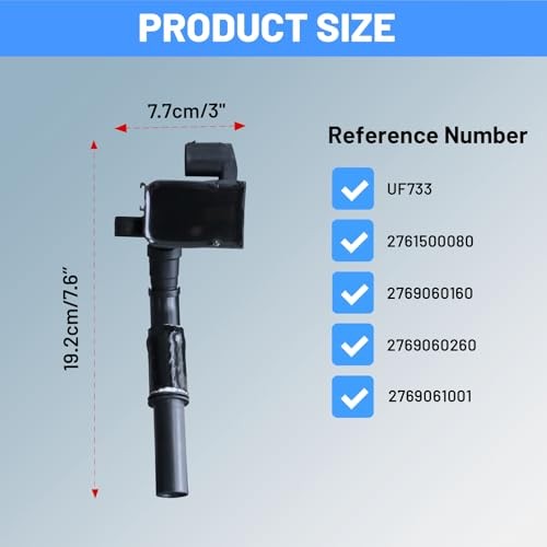 Engine Ignition Coil Pack - Compatible with Mercedes-Benz Vehicles - 2013 6