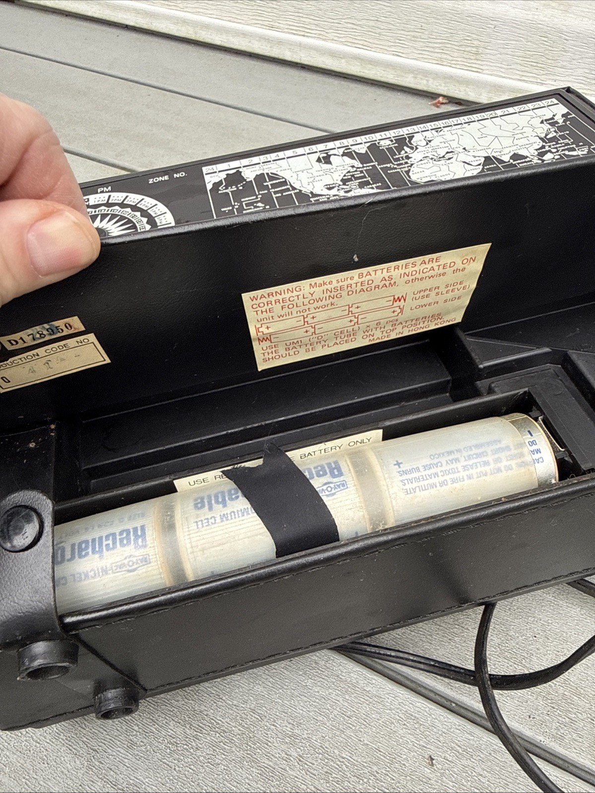 Vintage Readers Digest Multi-Band Radio Model RECEIVER RDA-127 Works No Strap