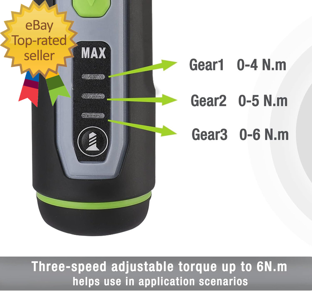 4V Electric Screwdriver Rechargeable Cordless Screwdriver Set with 35 Bits