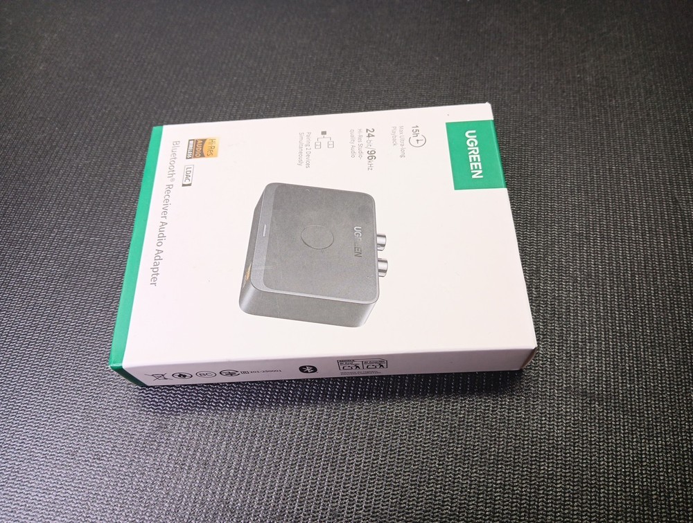 UGREEN Bluetooth 6.0 Receiver with LDAC, Hi-Res Wireless Audio Adapter (bn)