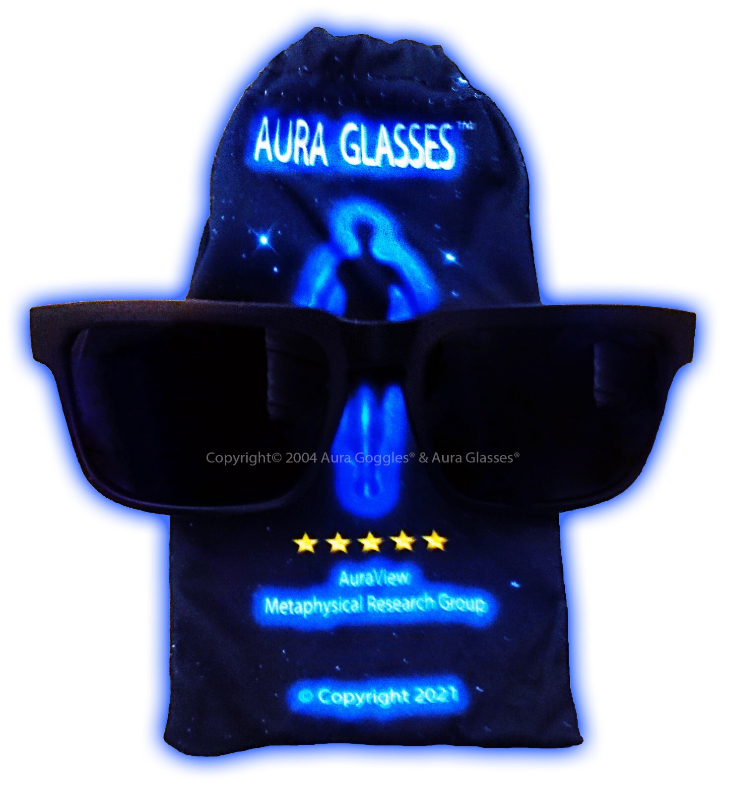 OFFICIAL DICYANIN AURA GLASSES hunting spirit ghost uv evp crystal metaphysical