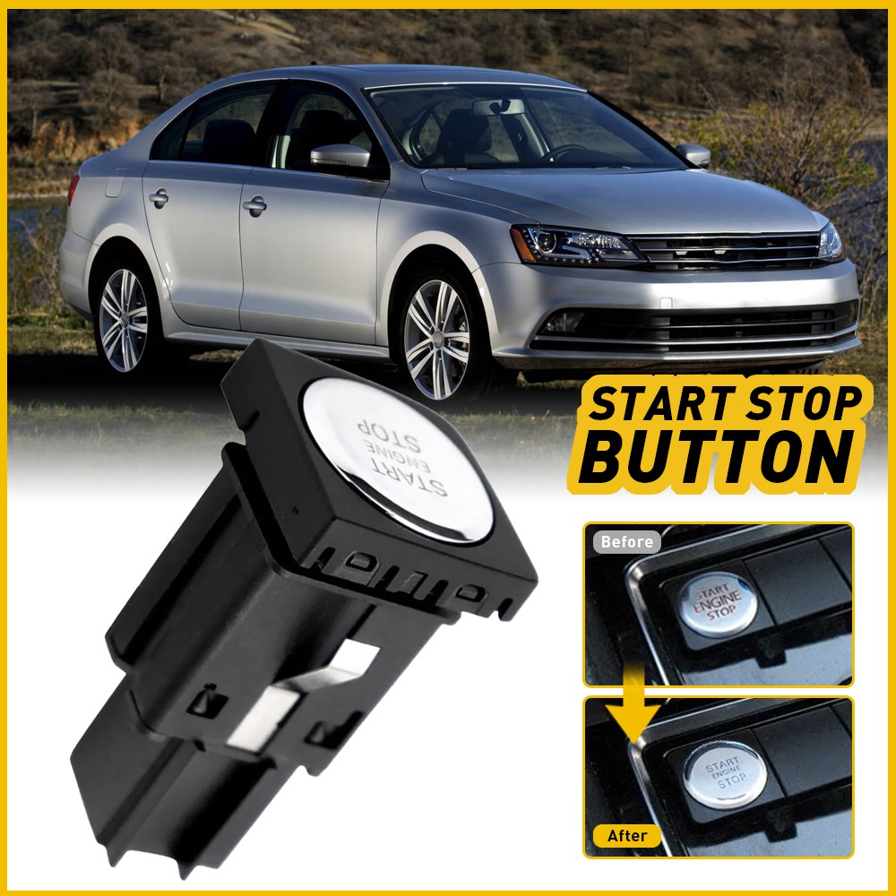 Car Engine Start Stop Push Switch Button For VW Jetta 2011-2017 16D959839 US EXV