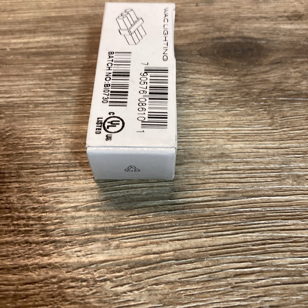 WAC lighting BA-I-WT Shock Proof I Connector For White Light