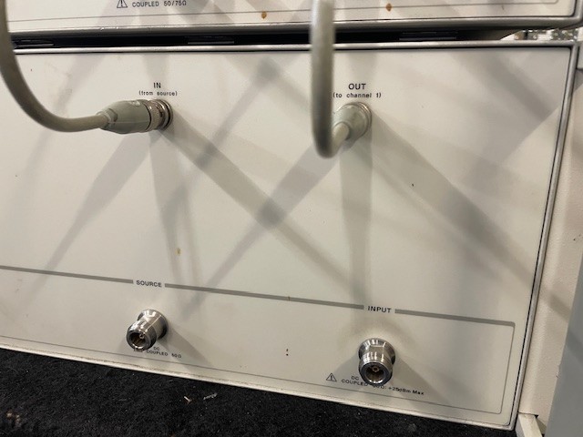 HP 89441A VECTOR SIGNAL ANALYZER DC-2650MHz WITH RF SECTION