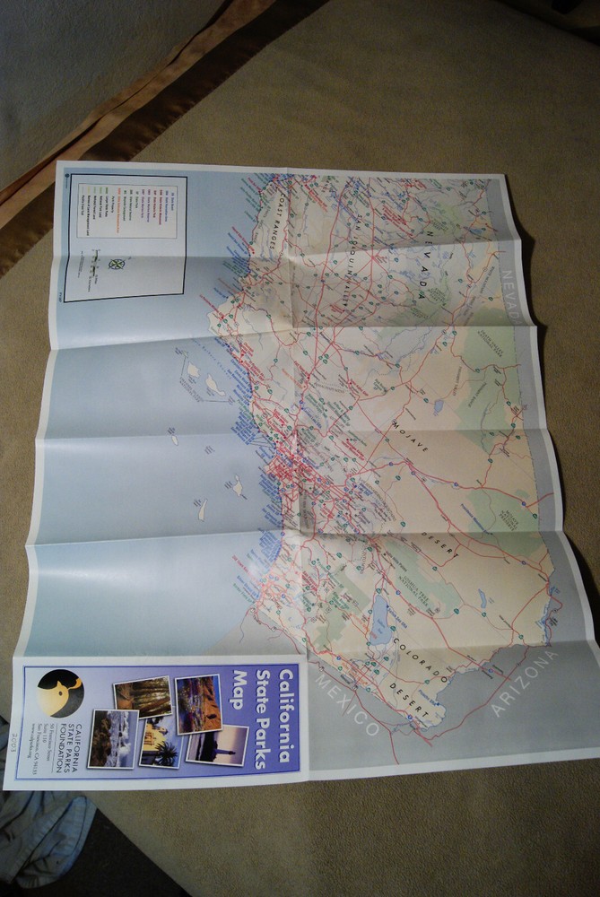 California State Parks Map - 2003