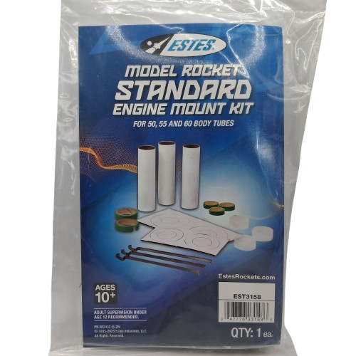 EST3158 Estes Model Rocket Standard Engine Mount Kit-NEW!