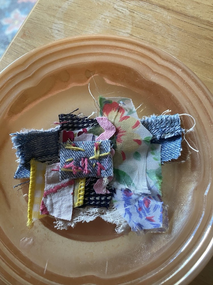 Junk Journal Scrappy Fabric Snippets