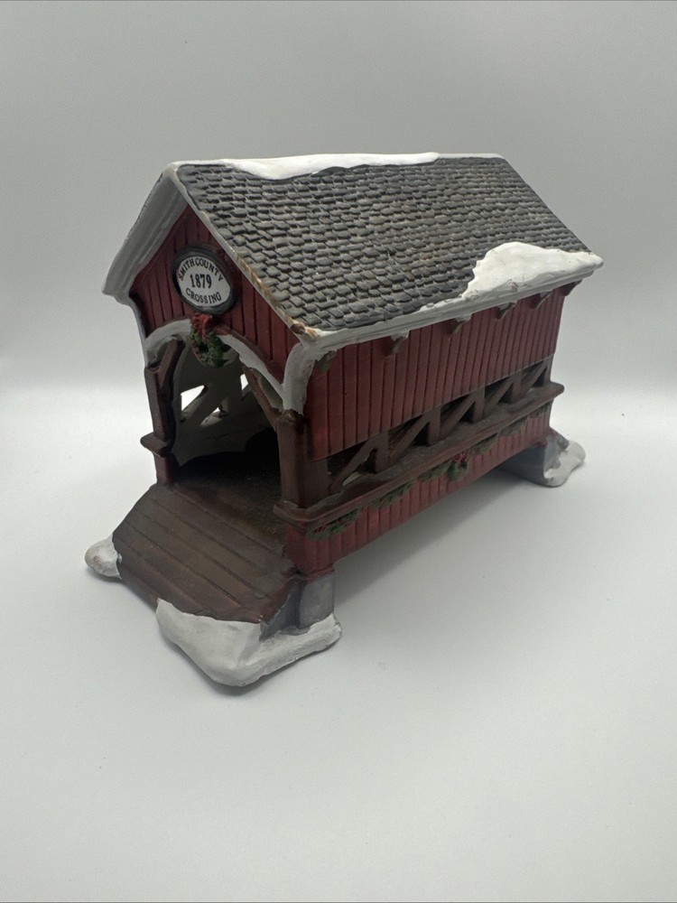 Christmas Villiage Covered Bridge