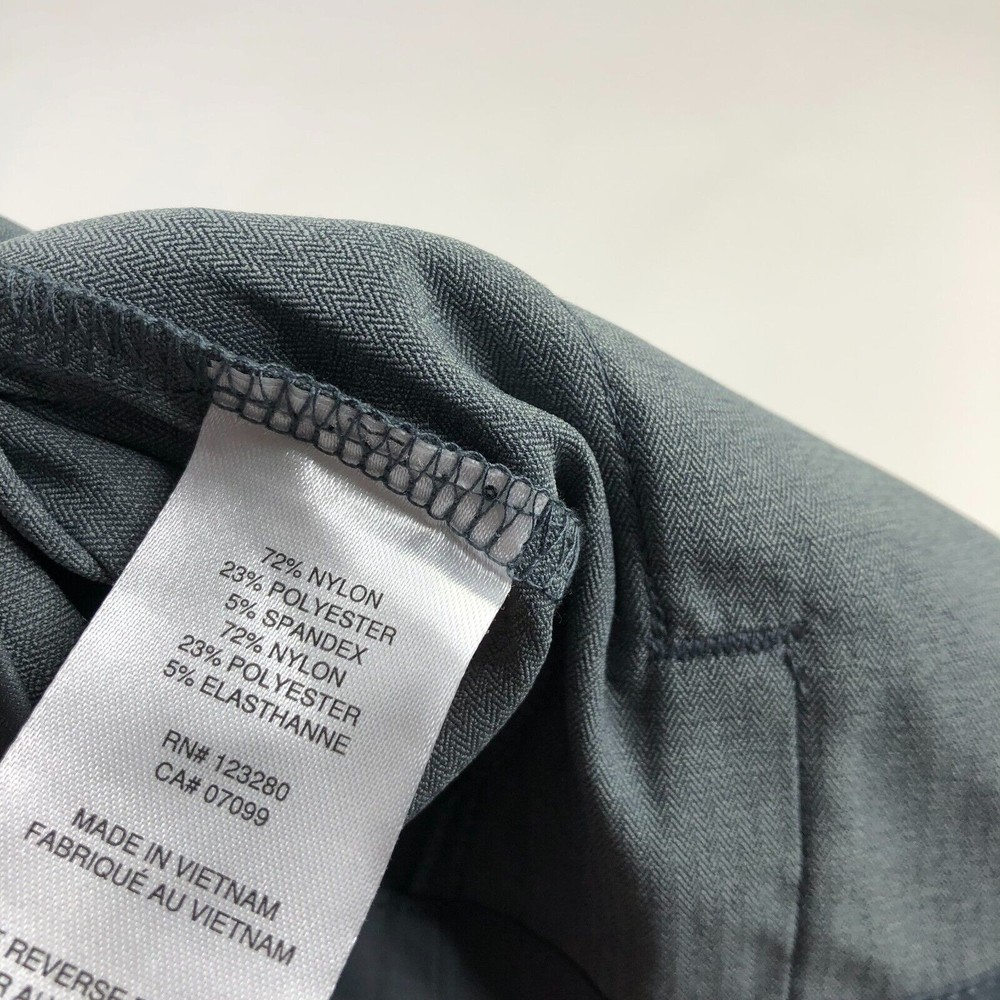Travis Mathew Medium Gray VERY THIN Stretch Mens Full Zip Jacket MINT LOGO