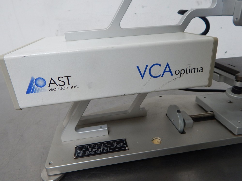 AST PRODUCTS VCA OPTIMA VIDEO CONTACT ANGLE SYSTEM