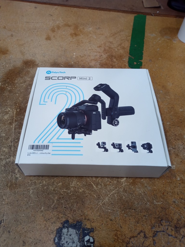 Used FeiyuTech SCORP MINI-2 Gimbal Stabilizer | AI tracking Gimbal