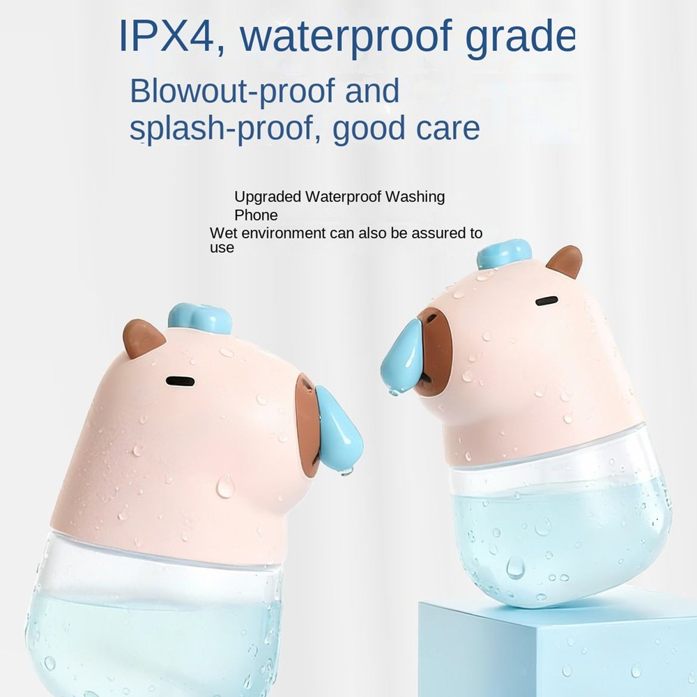 Automatic Soap Dispenser for Kids Capybara Touchless Foaming Hand Soap Dispenser