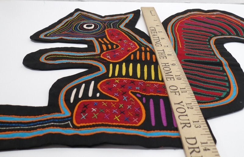 Fold Art -Kuna (Guna) Panama - Squirrel