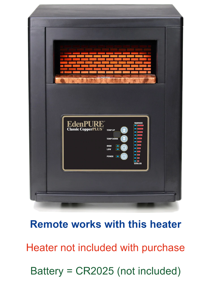 EdenPURE Classic CopperPLUS (A5946) Remote Control - OEM YN007