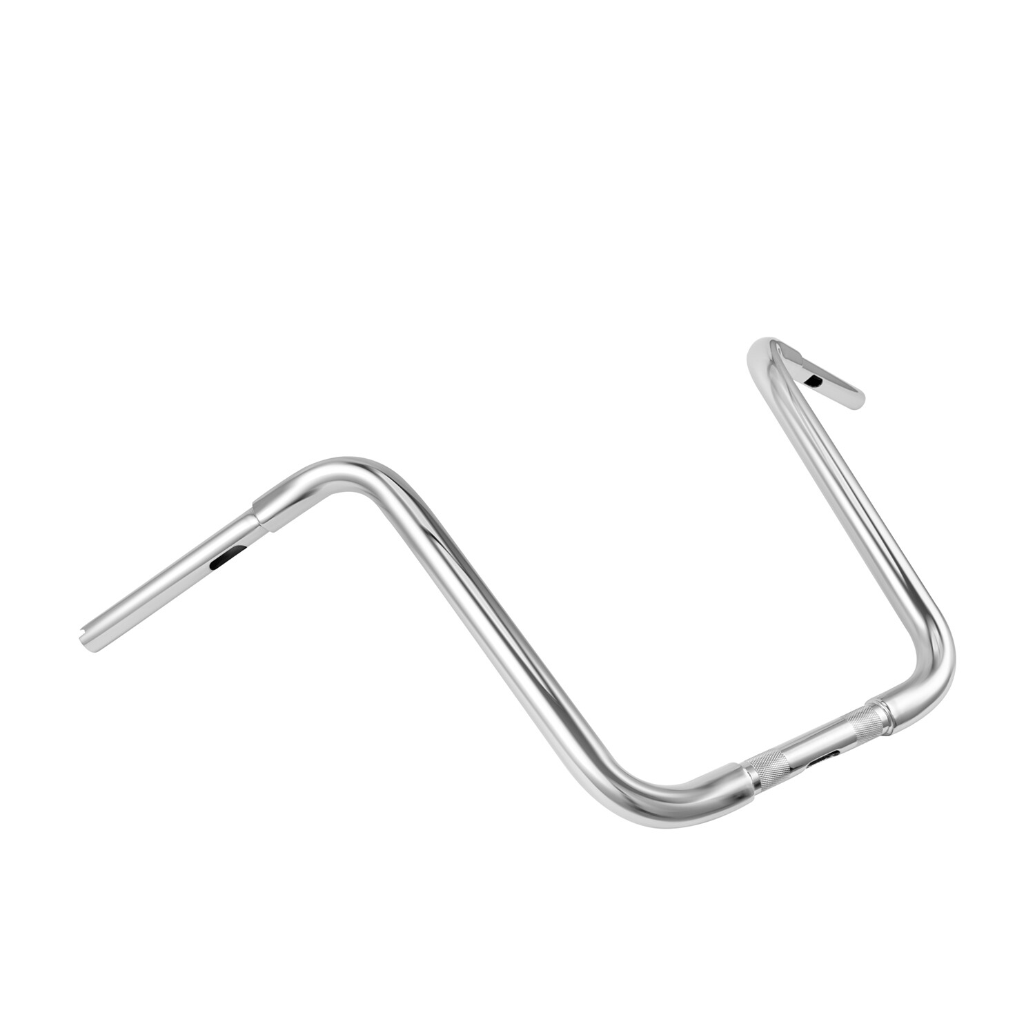 Chrome Rise 16" APE Cruved Handlebar For Harley Softail Road King Sportster 883