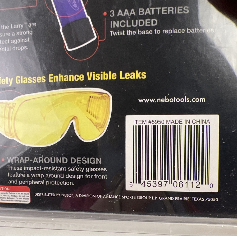 UV Leak Detection Kit NIB Professional Grade Larry's