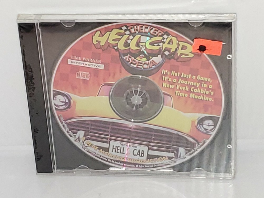 Checker Special Hell Cab Game on CD-ROM 1993.NEW SEALED