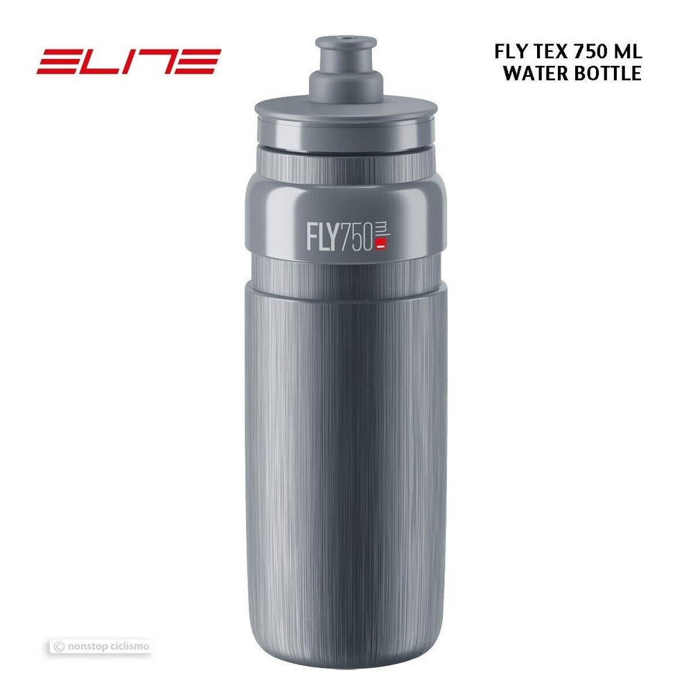Elite FLY TEX Water Bottle : GREY 750ml