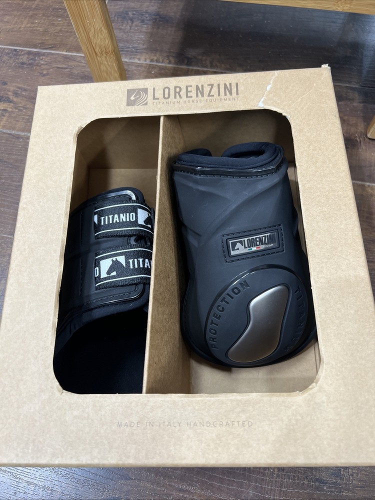 Lorenzini Hind Black Jumping Boots, M