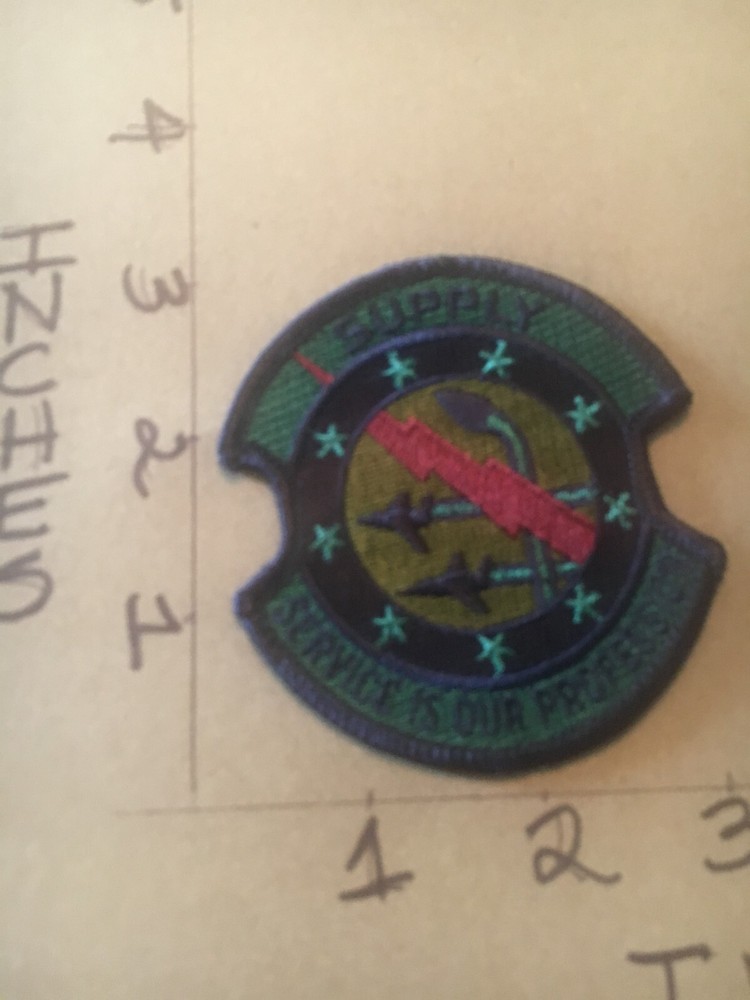 USAF 9th Supply Squadron subdued patch 5/15/25