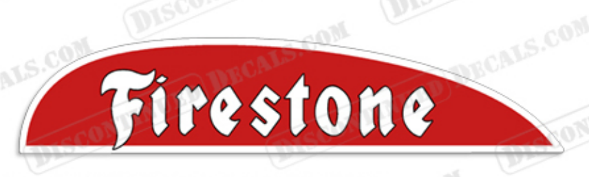 Fits Firestone 3.6hp Outboard Motor Engine Decals - 1948-1951