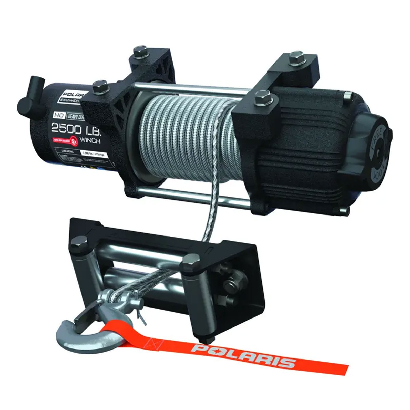 Polaris 2880432 HD Integrated 2500lb Winch Sportsman 450 570 Touring SP X2 6x6