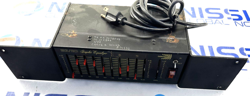Biamp-10 band Equalizer Model EQ110
