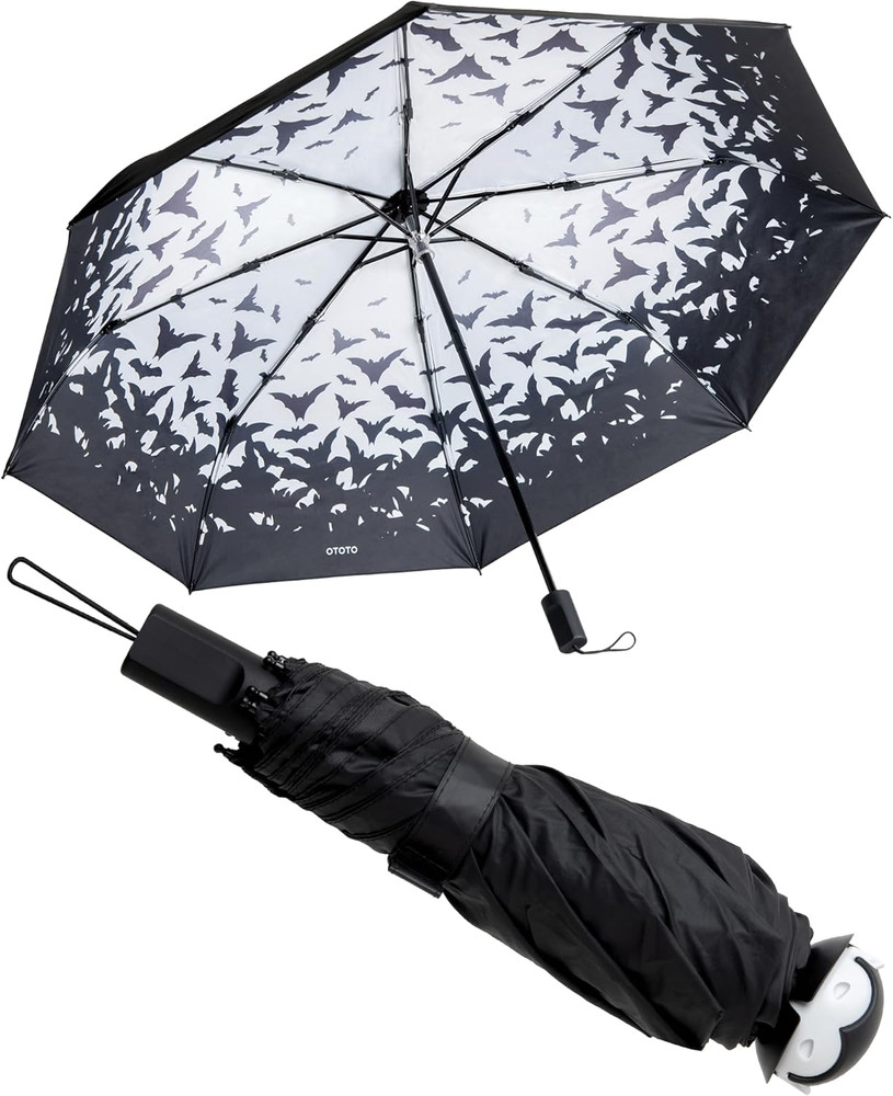 NEW! Spookula Vampire Folding, Collapsible, Umbrella, Unique, Goth Accessories,
