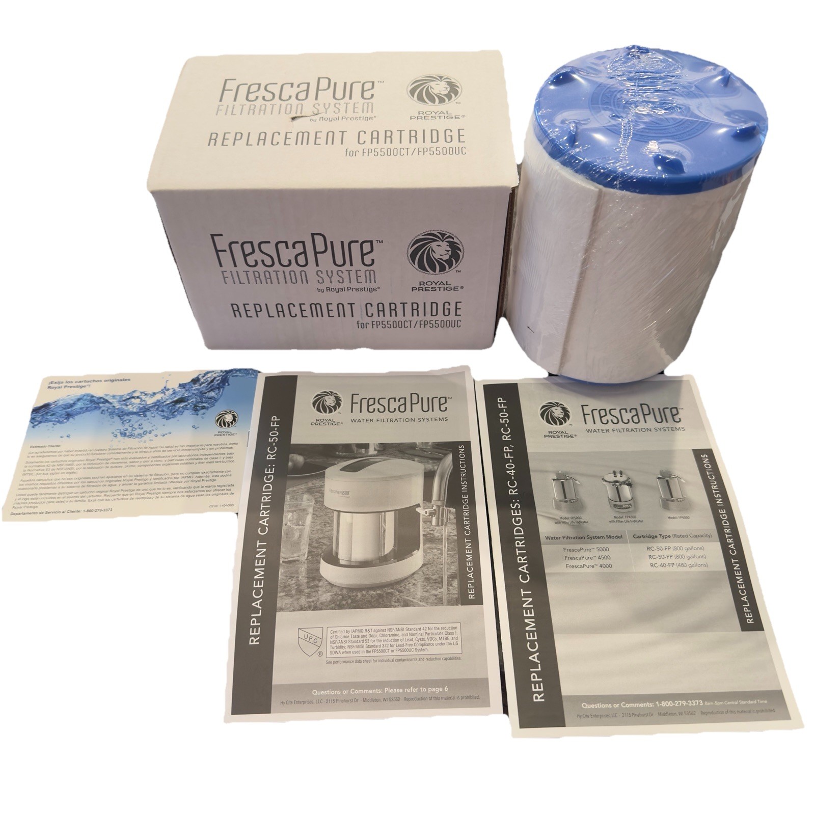 Cartucho  Filtro  Frescapure 5500 Royal Prestige Nuevo En Caja